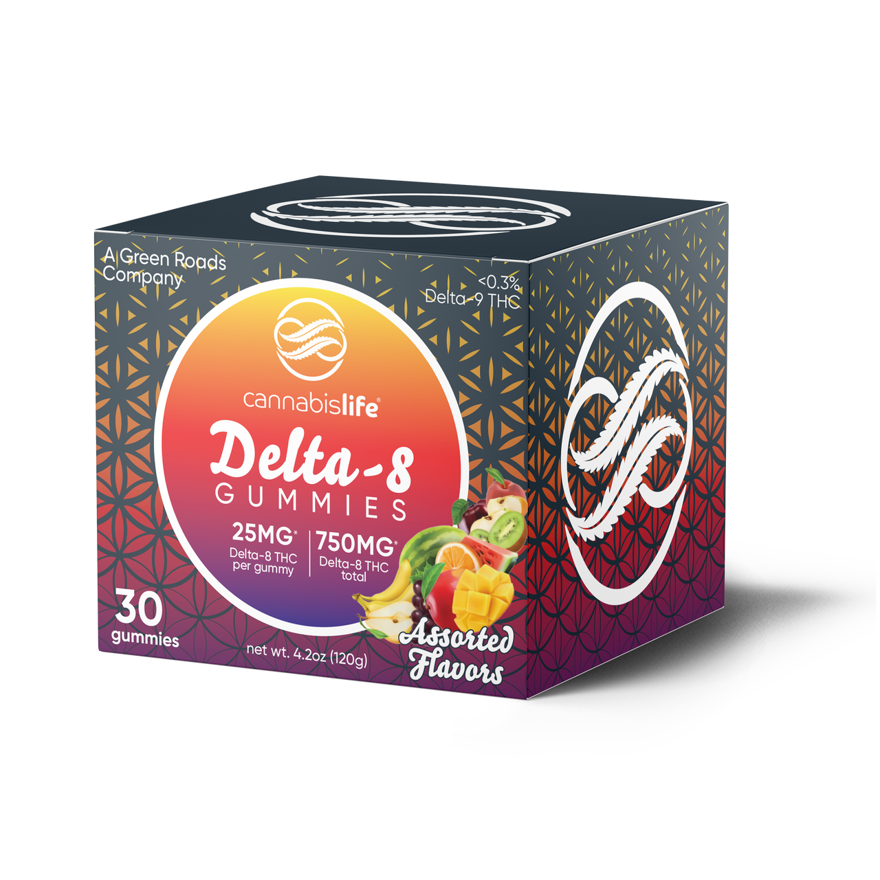 Delta-8AssortedFlavorsGummies-750mg.png Delta-8 Assorted Flavors Gummies - 750mg - Image 1