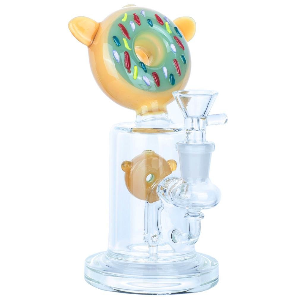 Donut_Glass_Bong_Dab_Rig_-_Bongs_For_Sale_-_Puffing_Bird4_1024x1024_faba2abe-afd2-489e-89ca-4d104cb3cbcb.jpg 6.5" Donut Theme Dab Rig - Image 1