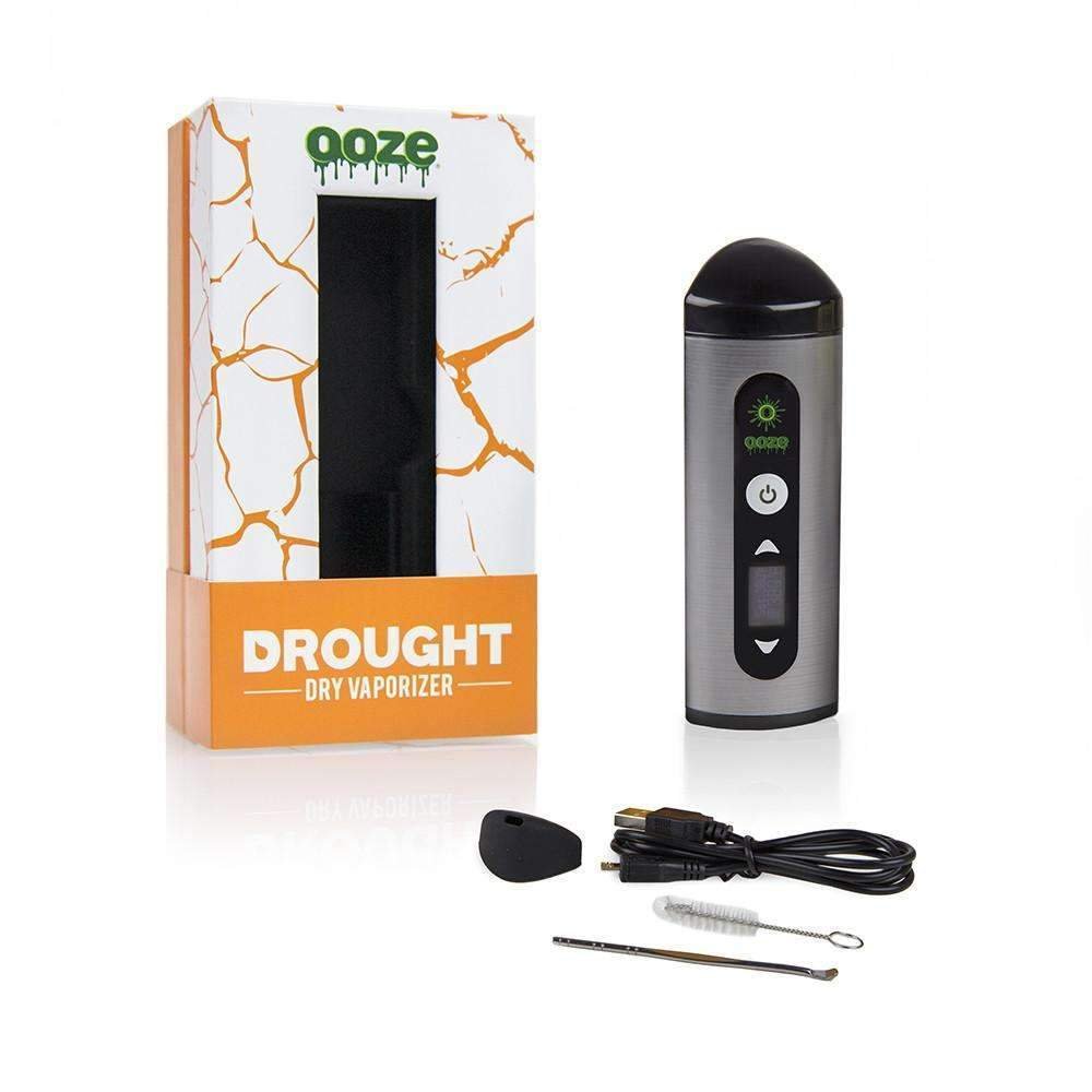 Drought_Chrome_sm_1000x_b2bba7ce-9107-4887-8d2a-49e7540f8733.jpg Ooze Drought Vaporizer Kit - Silver - Image 1