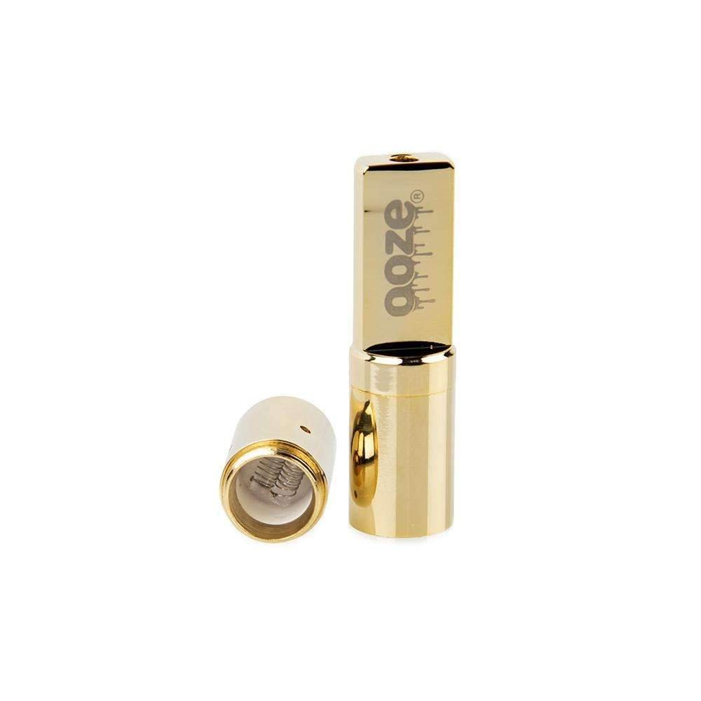 Duplex_Wax_Atomizer_Gold_sm_1000x_0395a930-3536-4604-b6a0-22a1f675c8c6.jpg Ooze Duplex Gold Wax Atomizer - Image 1
