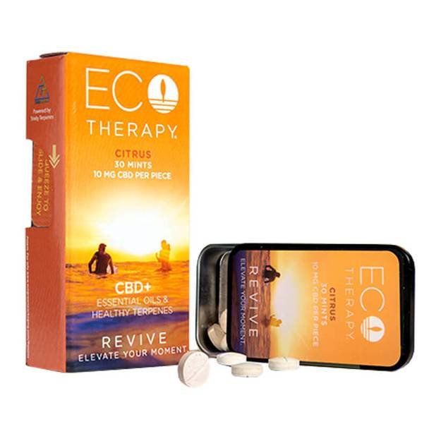 ECO_Therapy_CBD_-_Edible_Citrus_Revive_Mints_300mg__85732.1583524063.jpg ECO Therapy CBD - CBD Edible - Revive Mints - 10mg - Image 1