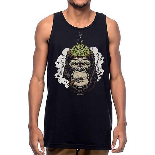 ENLIGHTENED-GORILLA-TANK_540x_1024x_36cb8839-b96d-4d33-8868-3ea75260986f.jpg Men's Enlightened Gorilla Tank Top - Image 1