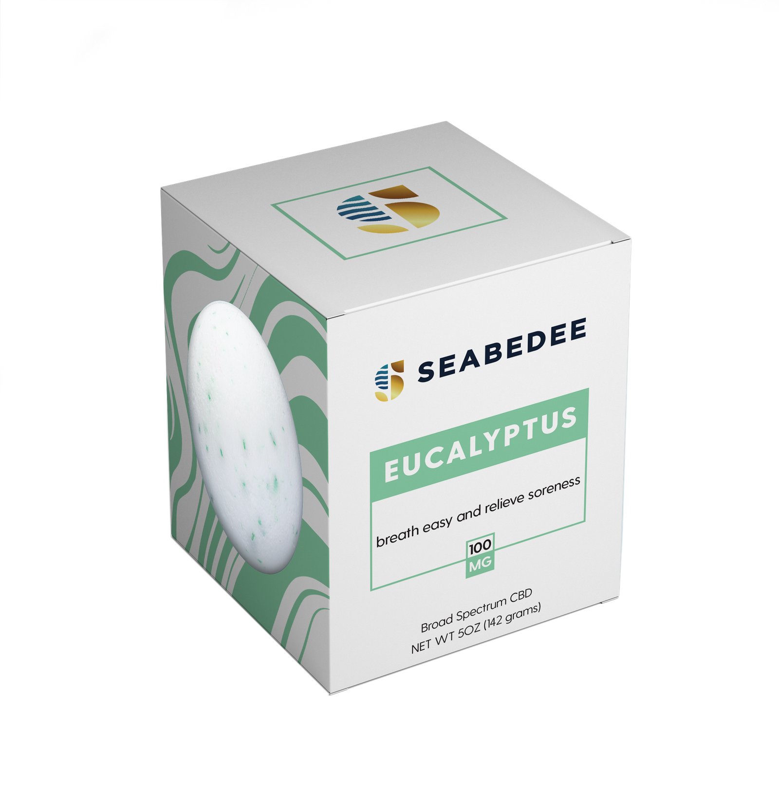 EucalyptusTransparent.png SEABEDEE - CBD Bath Bombs - Image 1