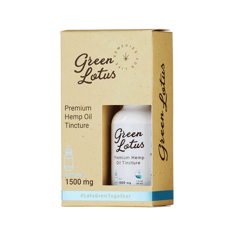 GLH-TINC-NAT-1500-S_19-Pkg-Right_800x_ed8cb700-055f-4c5e-ae4f-ca8c1cbdf6af.png CBD Green Lotus Hemp Oil Tincture Natural - Image 1