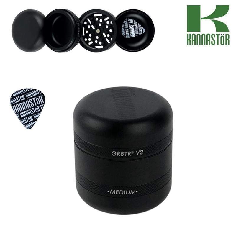 GR-KAN-GR8TR-BLK-WEB_800x_9bc85685-06d3-432a-b2d1-11e2f351e942.jpg Kannastor grinder GR8TR V2 series 2.125u2033 - Image 1