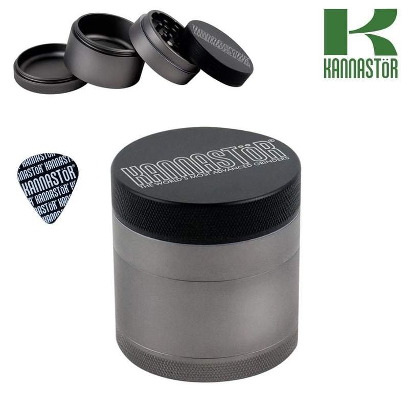 GR-KAN-M4-22-GM-WEB_800x_4783c0a0-a86b-4a23-b1b5-4fff64d302af.jpg Kannastor grinder solid with solid body 4 pcs 2.2" - Image 1