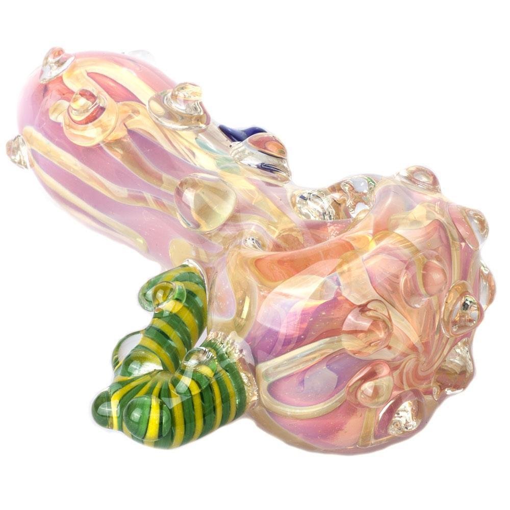 Horn Fumed Glass Pipe - Image 1
