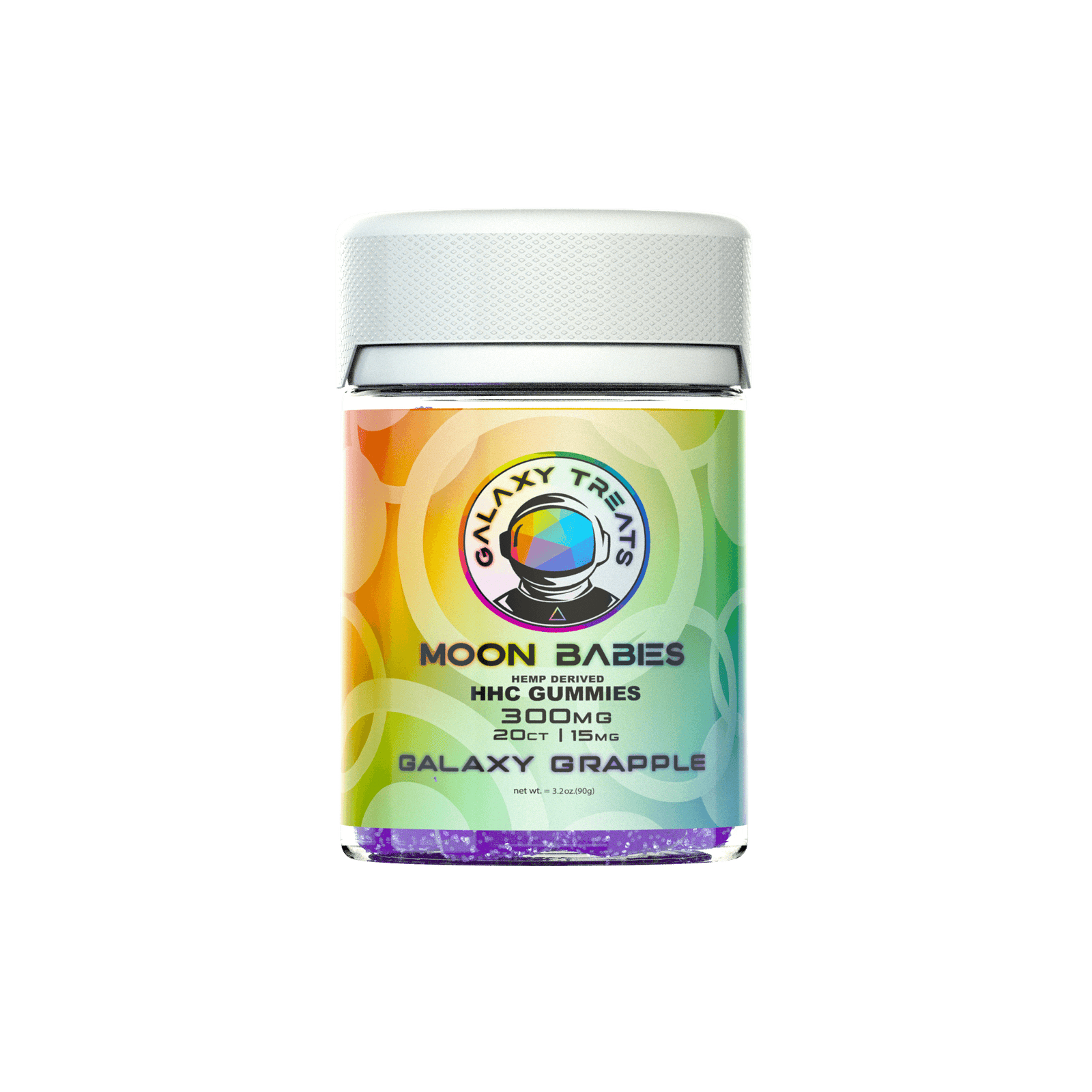 HHCGummiesGalaxyGrapple.png GALAXY GRAPPLE HHC GUMMIES (20CT) - Image 1
