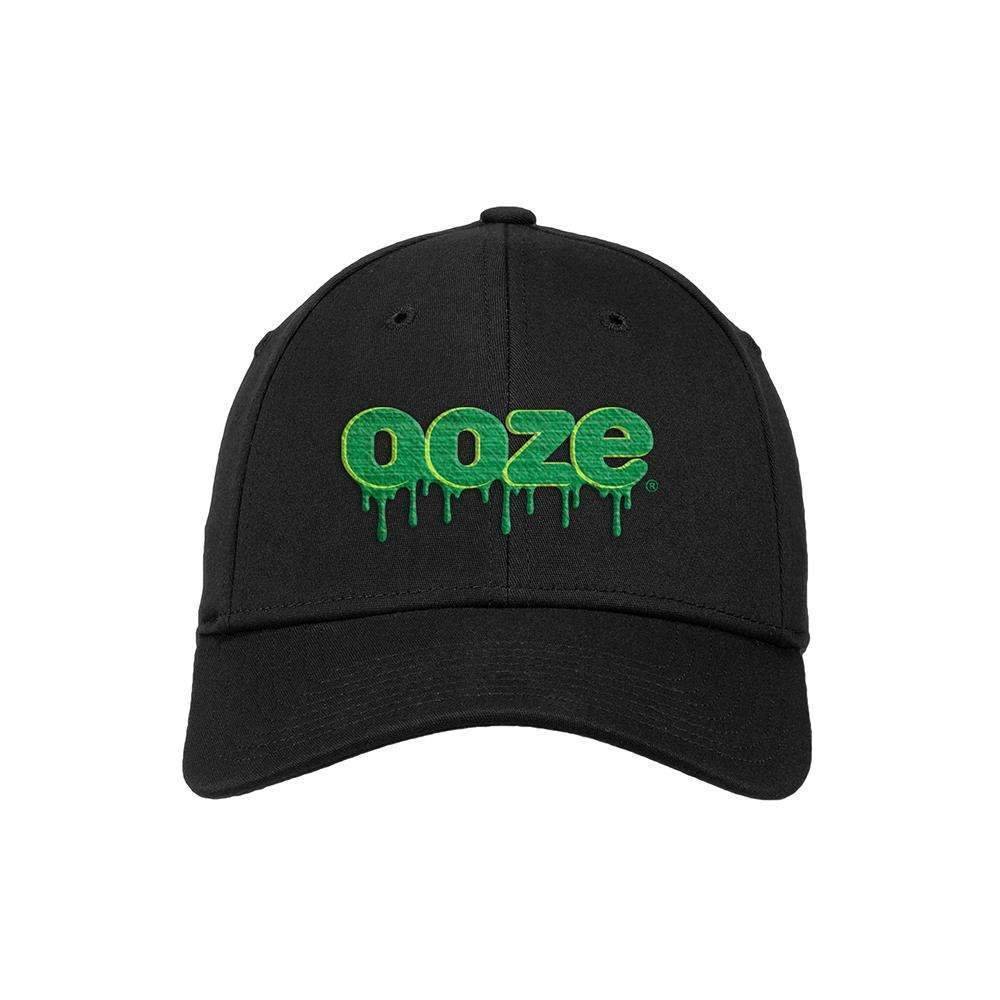 Hat_Black_Green_Logo_sm_1000x_b90a7bcb-1408-424c-b900-19c6c8002074.jpg Ooze Logo Hat - Fitted - Image 1