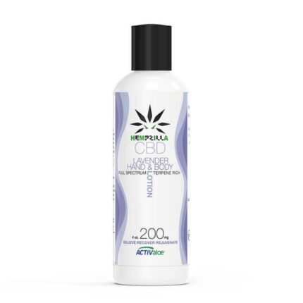 Hempzilla - CBD Topical - Lavender Lotion 4 oz - 200mg