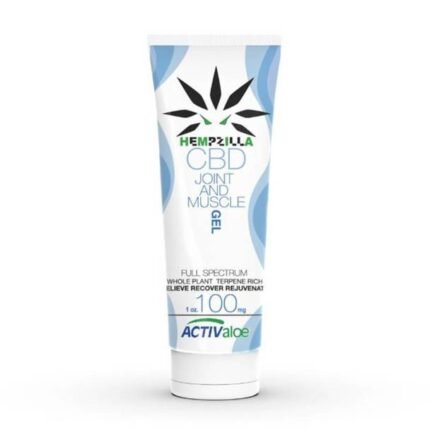 Hempzilla - CBD Topical - Muscle Gel - 100mg-300mg