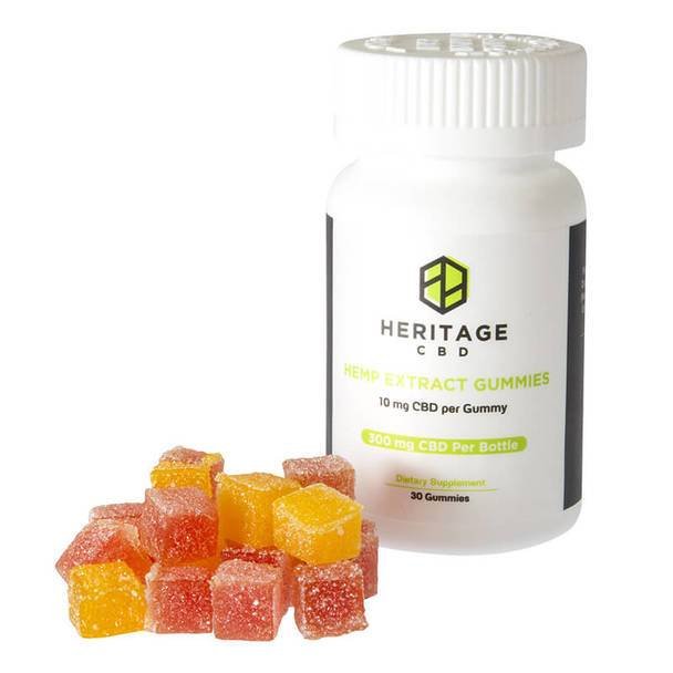 Heritage_Hemp_CBD_-_Gummies_30_Pack_300mg__85319.1573086764.jpg Heritage Hemp - CBD Edible - Gummie 30 Pack - 10mg-25mg - Image 1