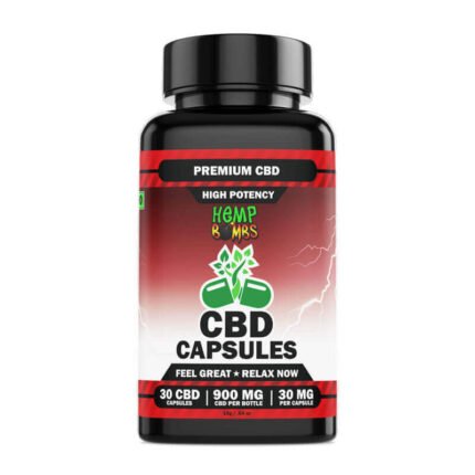 High Potency CBD Capsules 30-Count | Hemp Bombs