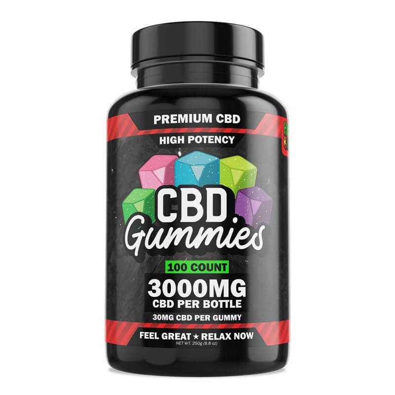 HighPotencyCBDGummies100-Count.jpg High Potency CBD Gummies 100-Count - Image 1