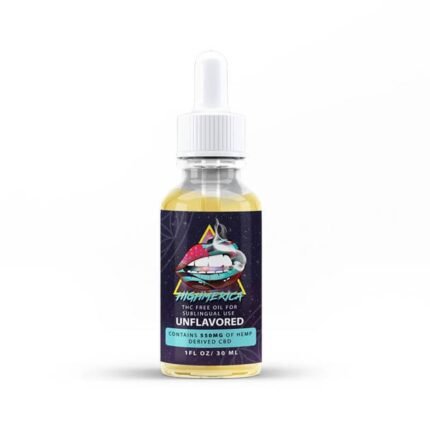 Highmerica - CBD Terpenes Oil - Unflavored - 550mg