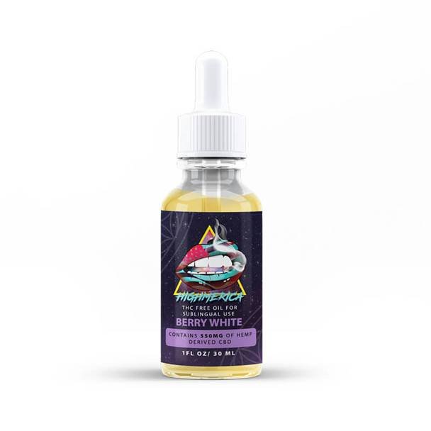 Highmerica_CBD_Tincture_-_30_Berry_White_550mg__18864.1564531593.jpg Highmerica - CBD Terpenes Oil - Berry White - 550mg - Image 1