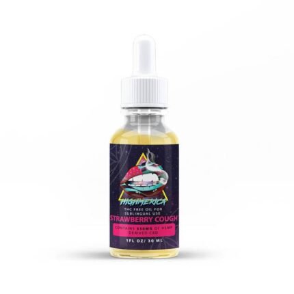 Highmerica - CBD Terpenes Oil - Strawberry Cough - 550mg