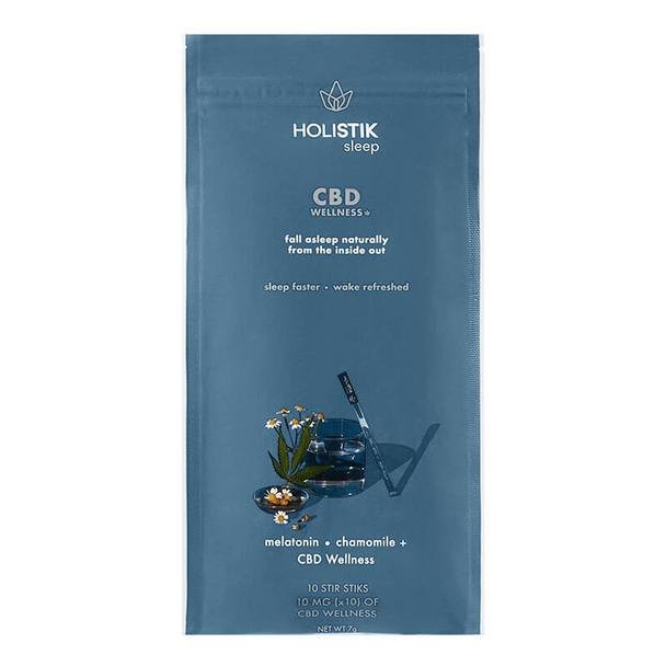 Holistik_Wellness_-_Sleep_10__67537.1576264866.jpg HOLISTIK Wellness - CBD Drink Mix - Sleep Stir STIK - 10mg - Image 1