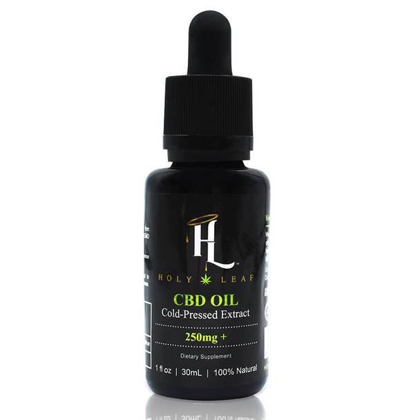 Holy_Hemp_-_CBD_Tincture_-_CBD_Oil_250mg__71176.1572892304.jpg Holy Leaf - CBD Tincture - Organic Full Spectrum Cold Pressed - 250mg-1200mg - Image 1