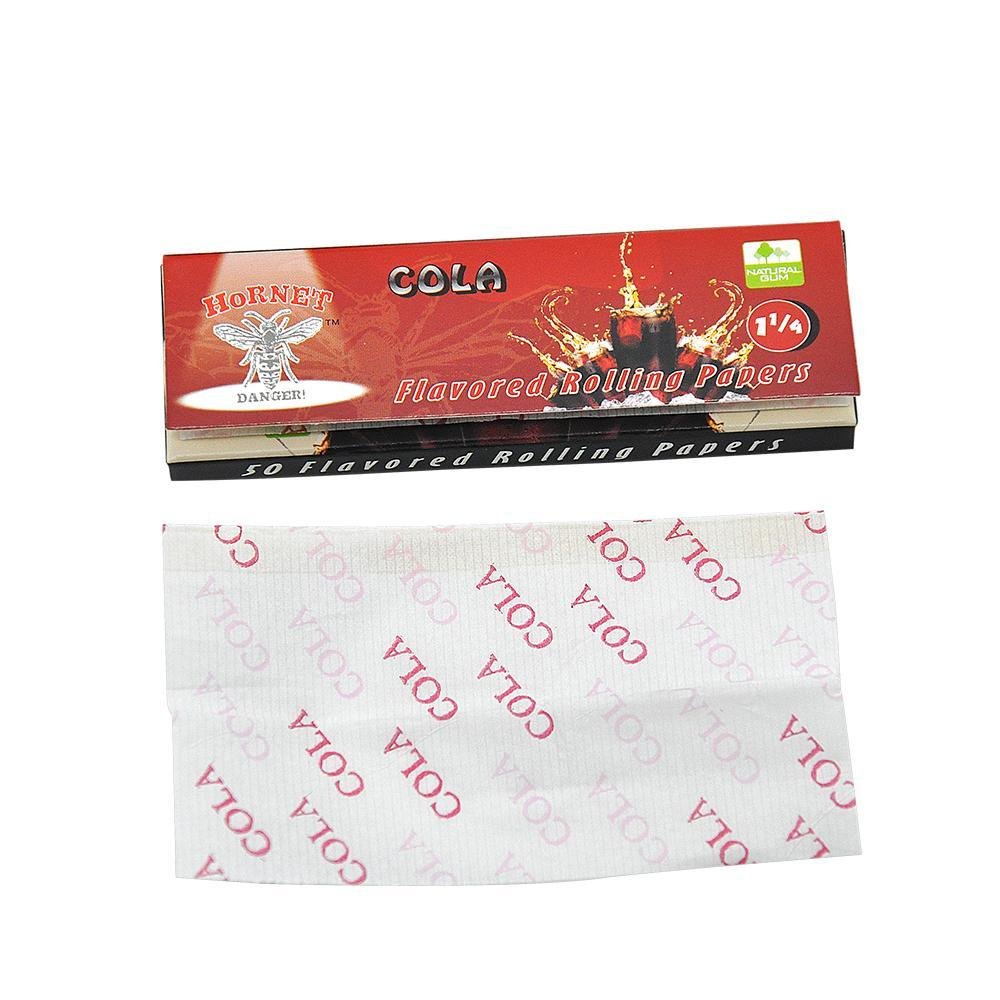 HornetColaFlavoredRollingPaper5Booklets_5_1024x1024_5e33ad04-f301-492d-8153-5b62a742870e.jpg Hornet Cola Flavored Rolling Paper 5 Booklets - Image 1