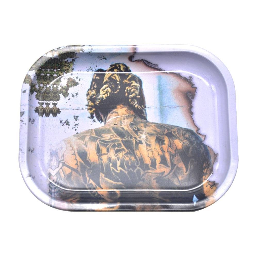HornetMetalRollingTrayBestRollingTraysForSalePB_1024x1024_4dd232e6-0d29-439d-b620-1c9427a6c13b.jpg Hornet Metal Rolling Tray - Image 1