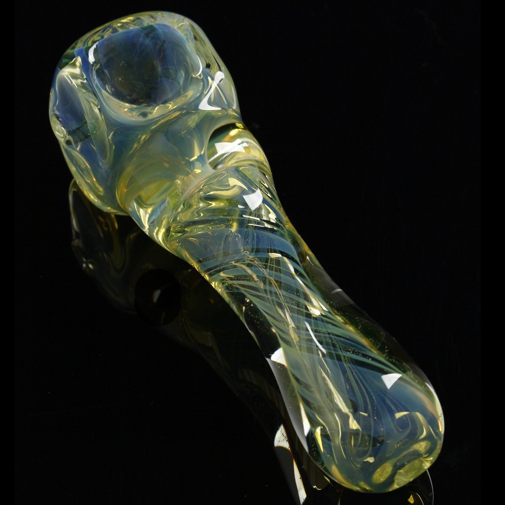 IMG_0049GH_1024x_31535ef3-c7d5-4f7f-8707-aa617acd908b.jpg Glassheads - "Frosty Cube" Illuminati Spoon - Image 1