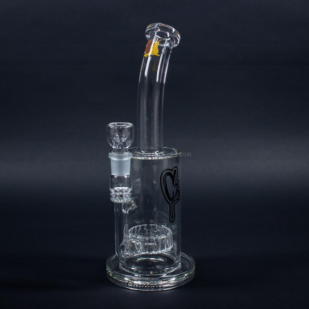 IMG_1028_1024x_41e6717f-5c88-4a80-822c-e1c006387d9f.jpg C2 Custom Creations 80mm Circ Perc Bent Neck Bong - Image 1