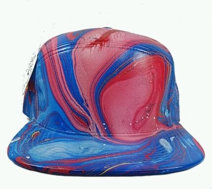 Marbled Adjustable Hat: Flag Colors