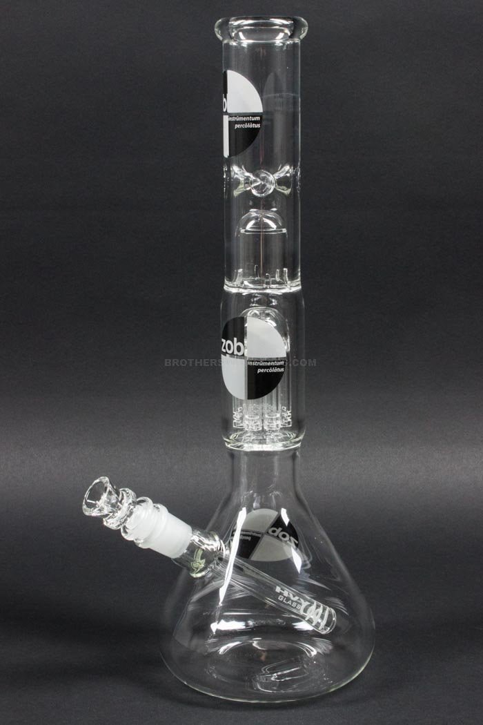 IMG_3468_1024x_e624b3a8-fd8c-45e2-a0b6-70866549fa5a.jpg Zob Glass Mini 8 Arm Tree Mini Beaker Water Pipe - Image 1