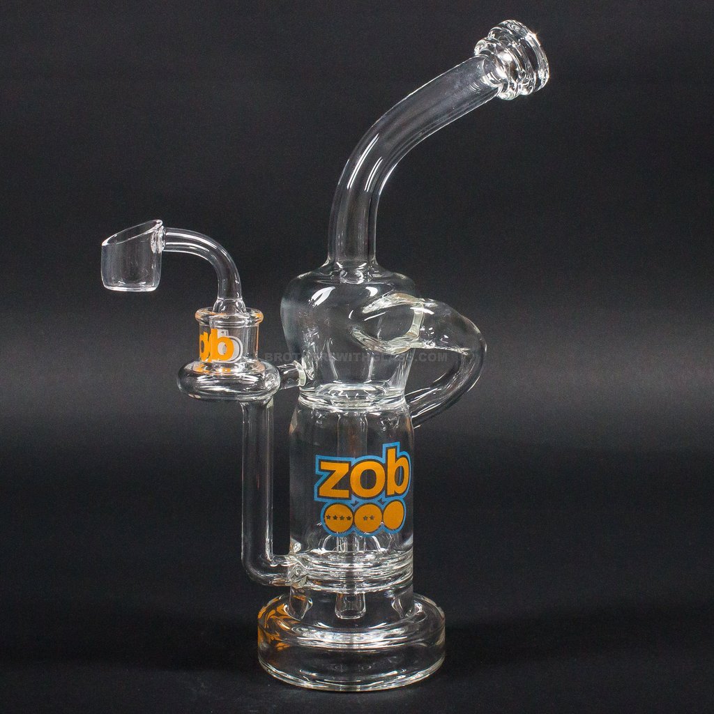IMG_7309_1024x_234feccf-04eb-4f38-b7d6-739d3febd77b.jpg Zob Glass 12 Inch Zobello Recycler Dab Rig - Image 1