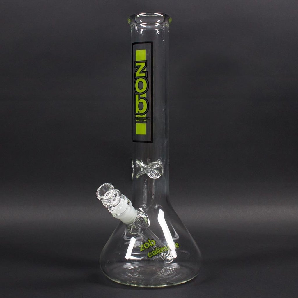 IMG_8452_1024x_46601616-8815-4527-b9f7-a69e45620752.jpg Zob Glass 14 inch Beaker Water Pipe - Image 1