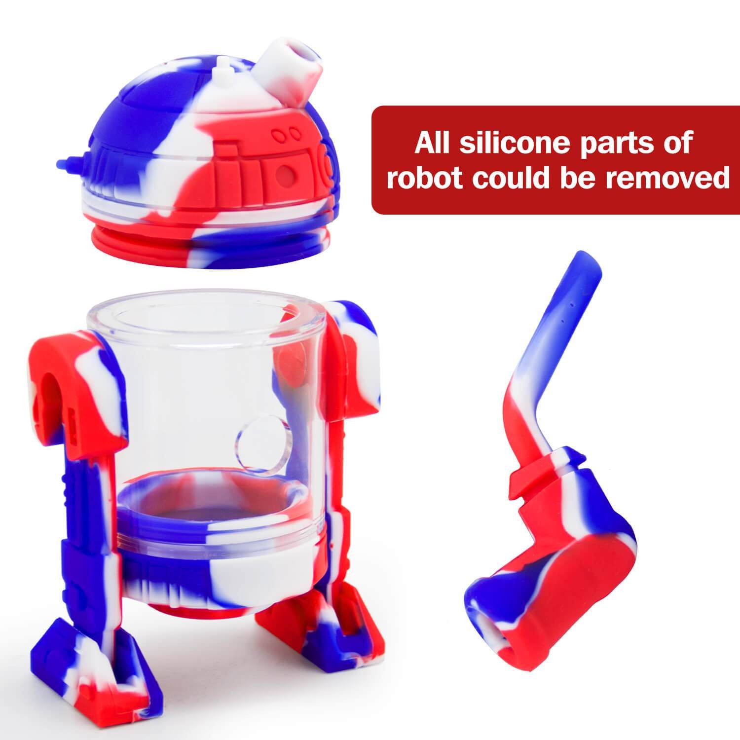 INHALCO_dab_rigS_4480x_baa3b1d0-fac9-4823-90bc-0902aaeb50d6.jpg Silicone Bubbler Robot - Image 1