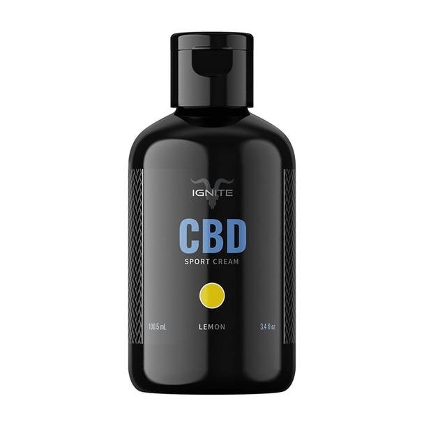 Ignite CBD - CBD Topical - Sport Cream Lemon - 1000mg - Image 1