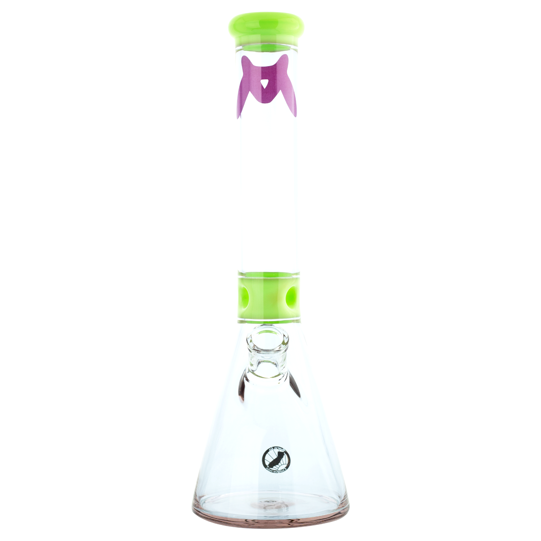 Joker_Beaker_2000x_5a25a537-0d6b-4673-89bc-69fed717c0a1.png Mini Zebra Beaker - MAV Glass - Image 1