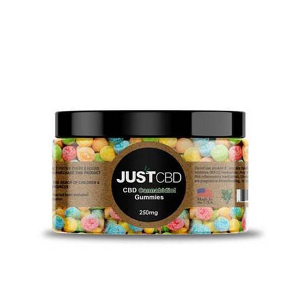 JustCBD_-_Gummies_-_Happy_Face_250mg__39134.1565648153.jpg JustCBD - CBD Edible - Happy Face Gummies - 10mg - Image 1