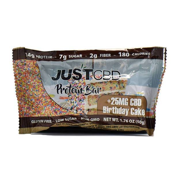 Just_CBD_-_Protein_Bar_-_Birthday_Cake_25mg__26460.1568837370.jpg JustCBD - CBD Edible - Birthday Cake Protein Bar - 25mg - Image 1