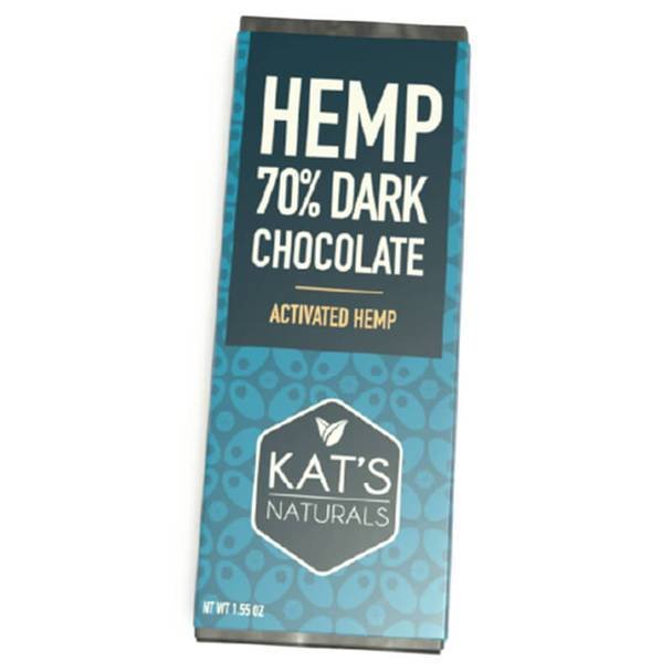 Kats_Naturals_-_Edible_Dark_Chocolate__98631.1582745582.jpg Kat's Naturals - Hemp Edible - Dark Chocolate Hemp Bar - Image 1
