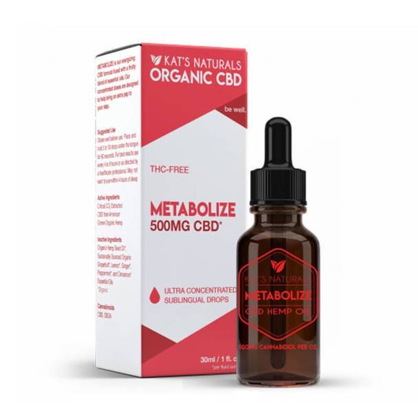 Kats_Naturals_CBD_-_Tincture_-_Metabolize_500mg__95291.1571415556.jpg Kat's Naturals - CBD Tincture - Metabolize - 85mg-510mg - Image 1
