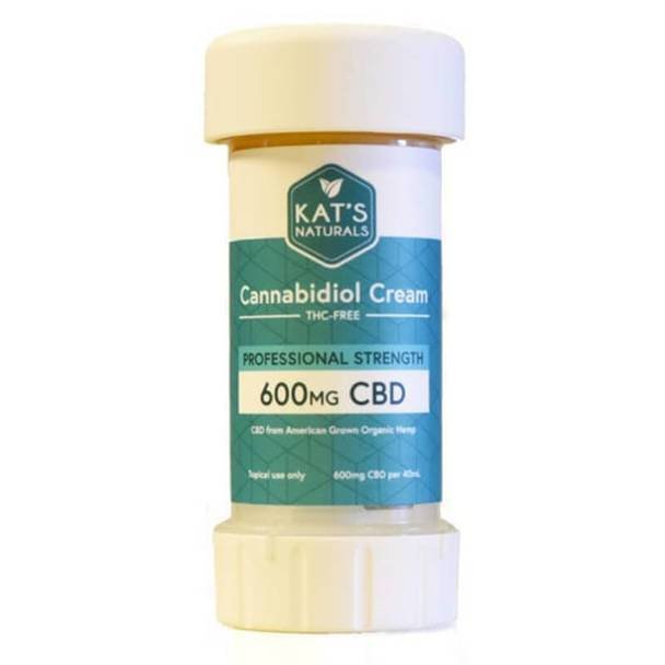 Kats_Naturals_CBD_-_Topical_-_Pro_Strength_Cream_600mg__96071.1571420815.jpg Kat's Naturals - CBD Topical - Professional Cream - 600mg - Image 1