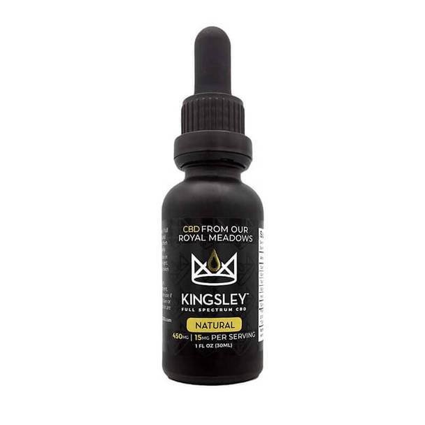 Kingleys_CBD_-_Tincture_Natural_450mg__97056.1576612084.jpg Kingsley - CBD Tincture - Full Spectrum Natural - 450mg-1500mg - Image 1