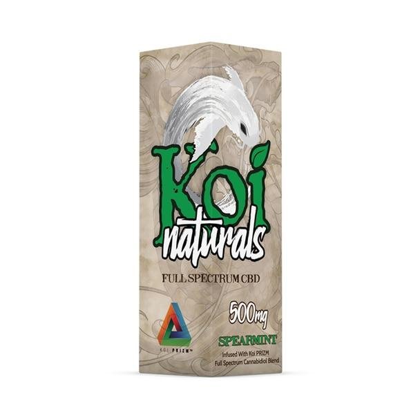 Koi CBD - CBD Tincture - Koi Naturals Spearmint 30ml - 250mg-2000mg - Image 1