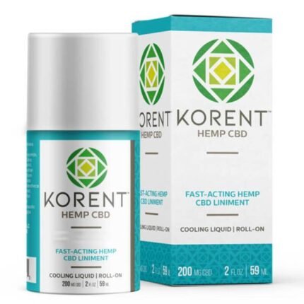 Korent Hemp - CBD Topical - Cooling Roll-On Stick - 200mg