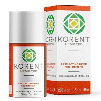 Korent Hemp - CBD Topical - Warming Roll-On Stick - 200mg