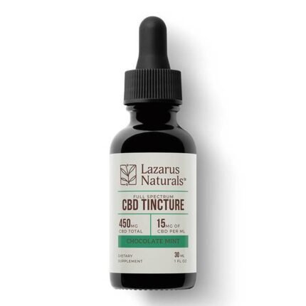 Lazarus Naturals - CBD Tincture - Full Spectrum Chocolate Mint - 450mg-6000mg
