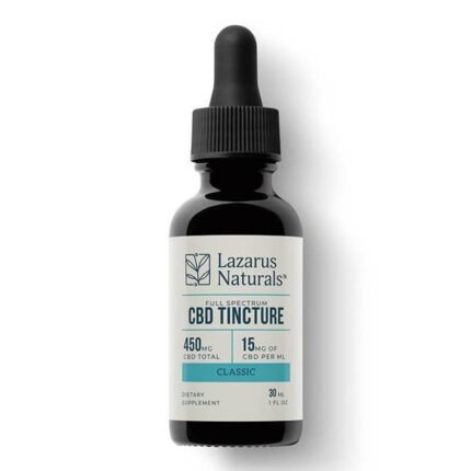 Lazarus Naturals - CBD Tincture - Full Spectrum Classic - 450mg-6000mg