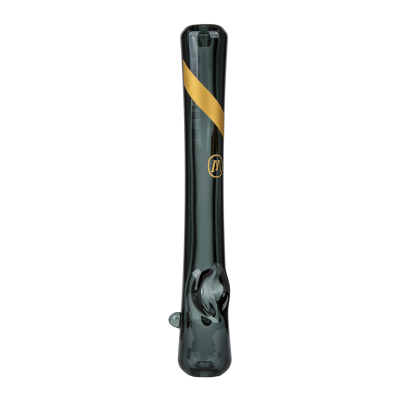 MARLEY-SMOKED-STEAMROLLER_MarleyNatural_SmokedGlass_SteamRoller_800x_be825119-0475-4fd3-be0a-45ed8eb004a0.png Marley Natural Smoked Glass Steamroller, hand pipe - Image 1