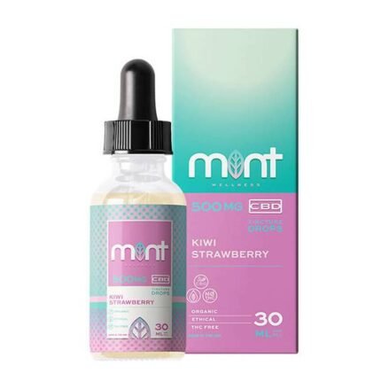 Mint Wellness - CBD Tincture - Kiwi Strawberry - 500mg-1500mg