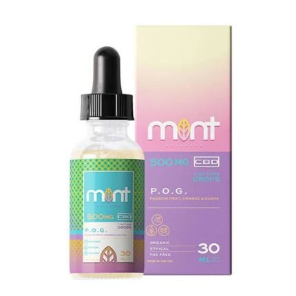 Mint Wellness - CBD Tinture - POG - 500mg-1500mg
