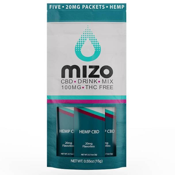 Mizo_-_Singles_2_5_Pack__65735.1568915523.jpg Mizo CBD - CBD Drink Mix - The Singles - 20mg - Image 1