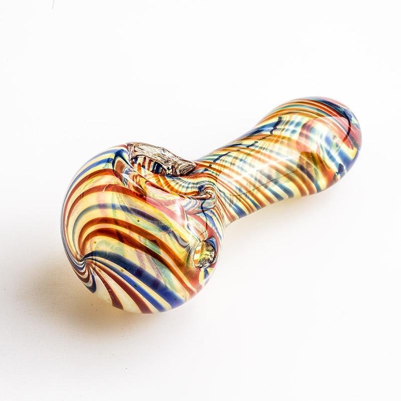 Multiple Color Swirl Glass Pipe - Image 1